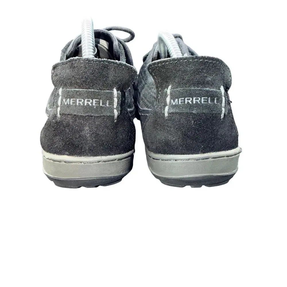 Merrell Black Leather Lace Up Casual Shoes Women’s Size 7.5 Select Grip